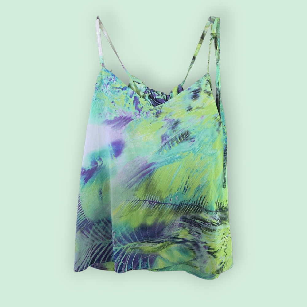 W118 by Walter Baker Green and Purple Camisole